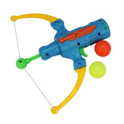Tir À L'arc En Forme De Flèche Pour Enfants, Couleur Aléatoire, Jouet De Tir, Sport De Plein Air, Pistolet De Tennis De Table, Balle En Plastique, Jeu De Fronde