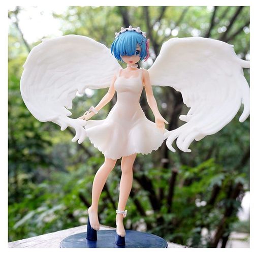 Re:Zero Begin Life In Other World Figure Rem Angel Wings Ver. Figurine D'action En Pvc, Jouet Modèle, Ornement, Cadeau D'anniversaire