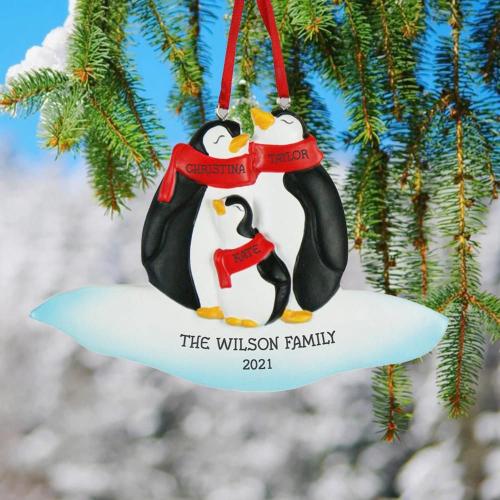 Pendentif Pingouin En Forme D'arbre De Noël, 5 Styles, Accessoire De Fête, Ornements D'arbre De Noël Portables Attrayants Pour La Fête