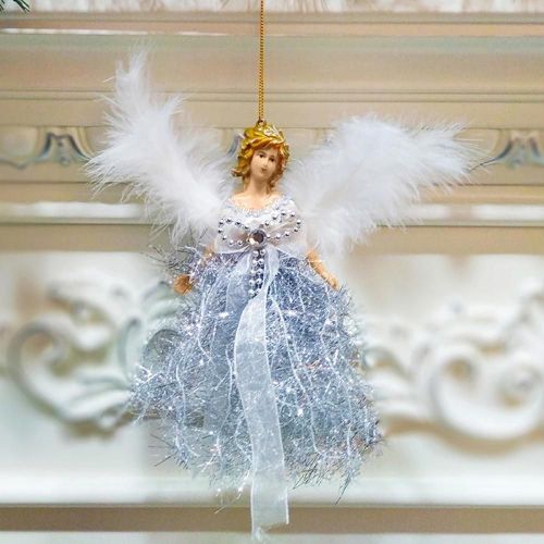 Jolie Poupée Ange Ski, Pendentif, Cadeaux Pour Enfants, Décoration D'arbre De Noël, Pour La Maison, 2021
