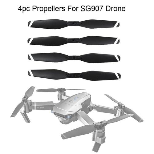 Pales D'hélices De Rechange Pour Enfants, 4 Pièces, Pour Sg907 Gps Rc Quadcopter Drone, Jouets Amusants, Cadeaux # A20-Générique