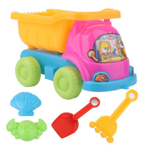 Ensemble De Jouets De Plage 5 Pièces, Jeu De Sable, Jeu De Bac À Sable, Jouet D'extérieur D'été, Cadeau D'anniversaire Pour Enfants