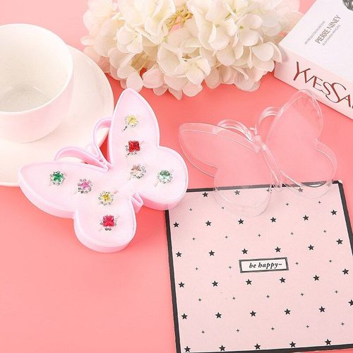 12/8/6pcs Bébé Jouets Chat Lapin Forme Gem Anneau Pour Les Filles Kawaii Enfants Anneaux Alliage Enfants Accessoires De Bijoux Bague De Princesse