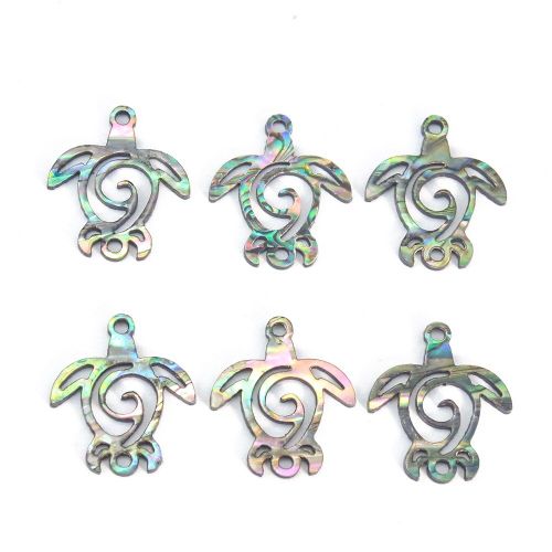 Breloques En Acrylique Pour Fabrication De Bijoux Pour Femme, 2 Trous, Coquillage D'ormeau, Perles De Nacre, Bracelet, Boucle D'oreille, Pendentif, Collier, 5 Pièces