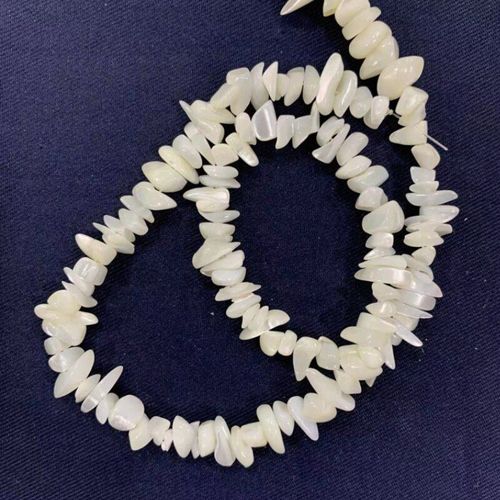 Chaîne De Perles Baroques En Nacre Véritable Pour Femme, Chaîne Irrégulière, Collier De Serpillière, Bracelet, Bijou, Accessoire