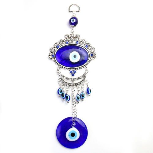 Pendentif Porte-Bonheur En Verre De Turquie, Cristal Mauvais ¿Il, Attrape-Rêves Bleu, ¿Il Du Diable, Ornement De Chambre, Décoration De La Maison, Cadeau, Bijoux