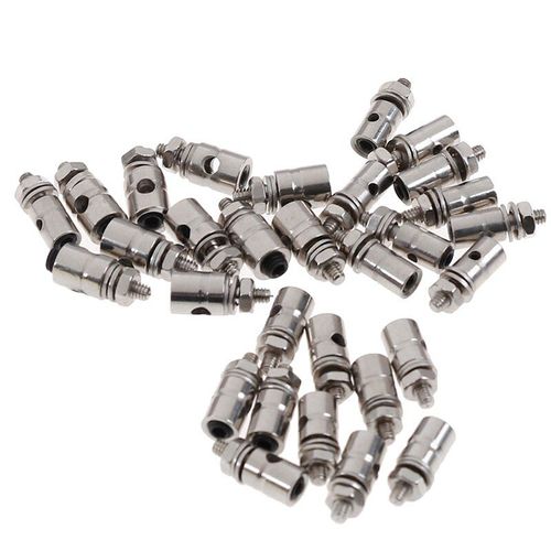 Bouchon De Biellette De Biellette De Biellette Pour Bateau, Hélicoptère, Connecteur De Servo, Diamètre Réglable, 10 Pièces, 2.1mm/1.8mm/1.5mm/1.1mm
