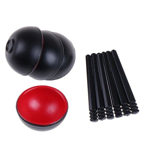 10 Pièces/Ensemble 1/12 Échelle Miniature Maison De Poupée Chinois Plat Bol Baguettes Vaisselle Ensemble Miniature Semblant Jouer Cuisine Jouets