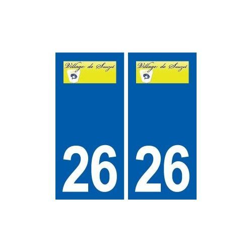 26 Sauzet Logo Autocollant Plaque Stickers Ville - Droits