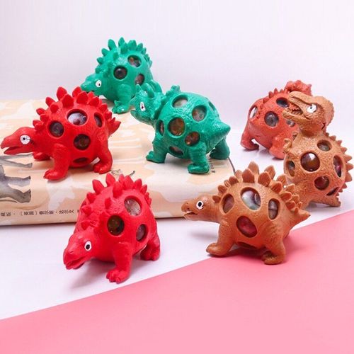 Boule D'évent De Dinosaure Pour Enfants Et Adultes, 1 Pièce, ¿Ufs Étrange, Jouet Délicat, Décompression, Pincement, Pressage, Couleur Aléatoire, Cadeau