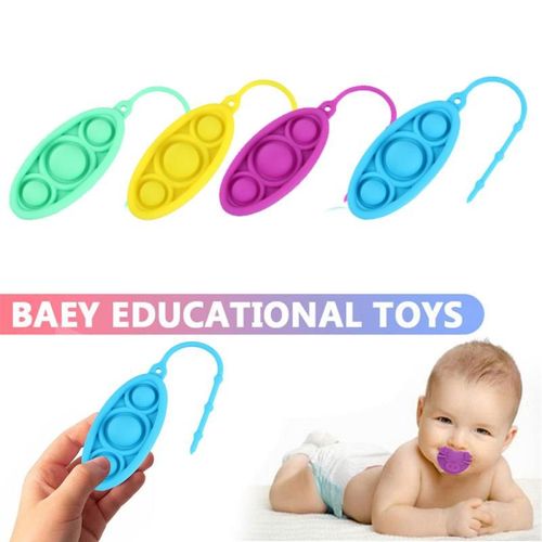 Lanière En Silicone Pour Rugby Kawaii, 1 Pièce, Jouet De Décompression, Entraînement Éducatif, Jeu De Cerveau Pour Enfants Et Adultes