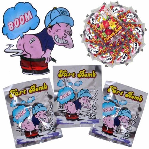 Sac De Bombe Puante, Jouet De Blague, Gag, Cadeau D'halloween Pour Enfants, Qx2d
