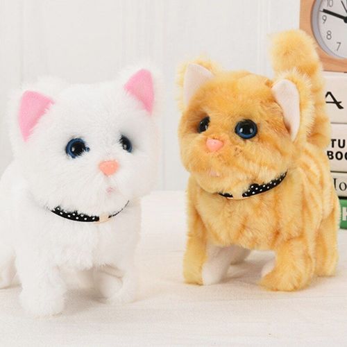Jouet En Peluche Électronique Interactif Pour Enfants, Robot Électronique Animé, Chaton, Cadeaux De Noël Pour Garçons Et Filles