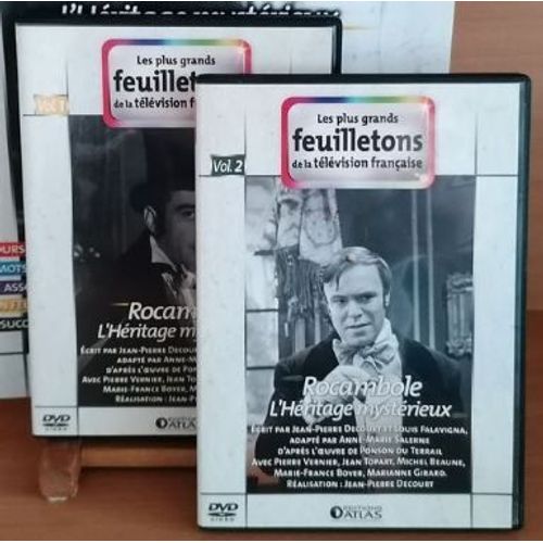 Rocambole - L'héritage Mystérieux 2 Dvd Neuf - L’Intégrale - Les Plus Grands Feuilletons De La Télévision Française - Edition Atlas