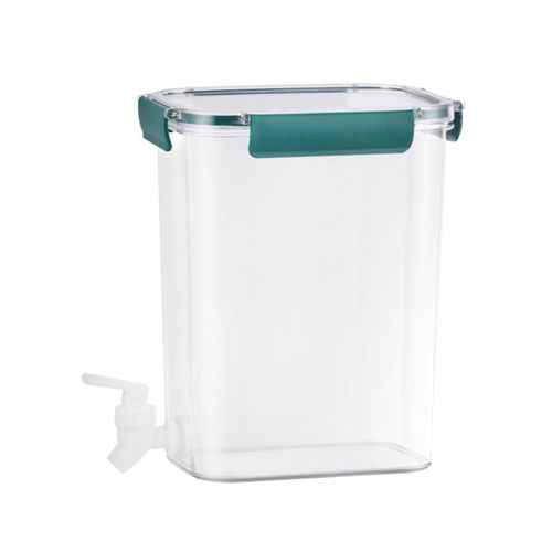 Distributeur De Boissons, Distributeur De Jus Pour Réfrigérateur, Récipients De Jus De Limonade Glacée Avec Couvercles Pour Réfrigérateur Et Fêtes, Grande Bouilloire Froide