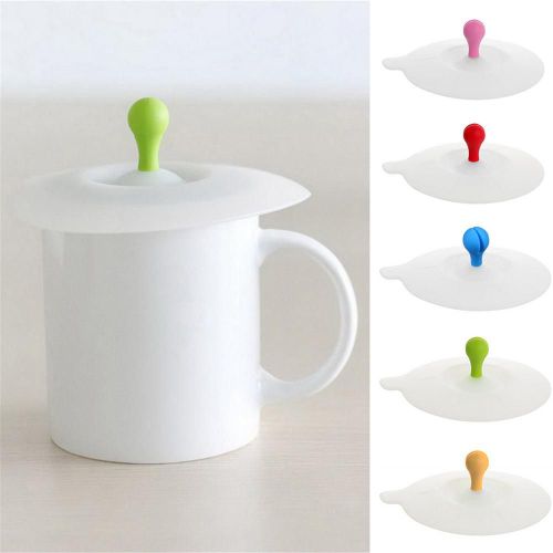 Couvercle De Tasse En Silicone En Céramique, 1 Pièce, Couvercle De Tasse Universel, Résistant À La Chaleur, Anti-Poussière, Scellé, Réutilisable, Polyvalent, Pour La Conservation De La Fraîcheur