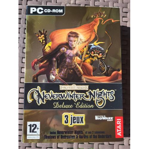 Coffret De 3 Jeux Vidéo Sur Pc, Neverwinter Nights.