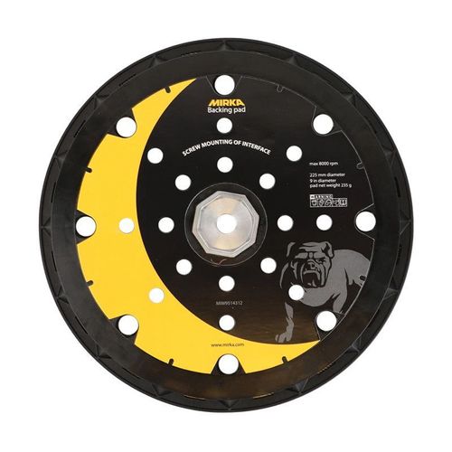 MIRKA Plateau de ponçage LEROS Ø225 mm 25 trous + 8 vis - MIW9514312