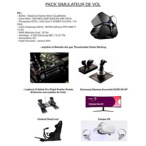 Pack Simulateur De Vol