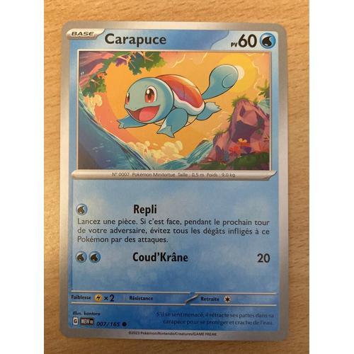 (2399) Carapuce 7/165 Pokemon 