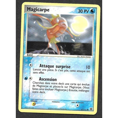 Carte Pokémon Magicarpe 67/112 - Ex Rouge Feu Vert Feuille (Fr)