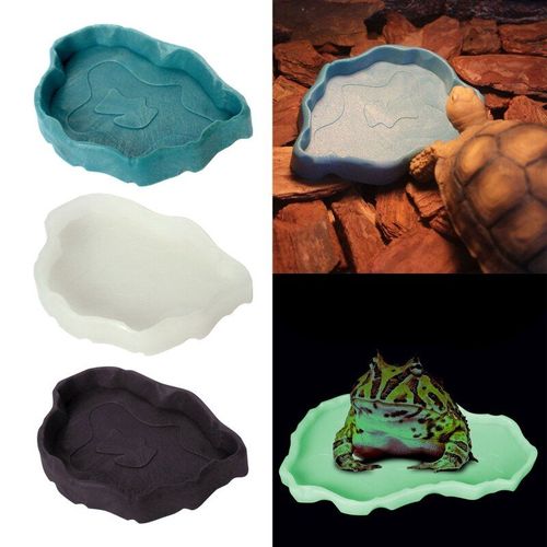 Bols En Plastique Pour Reptiles, Terrarium, Alimentation, Ver, Ver, Repas, Bol En Plastique Pour Grenouille, Gecko, Serpent, Araignées, Tortues