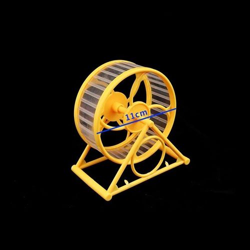 Roue De Jogging Pour Animaux De Compagnie,Boule De Sport Pour Hamster,Accessoires Pour Rat,Jouets D'exercice Pour Petits Animaux,Roue Pour Chinchilla - Type Yellow #A