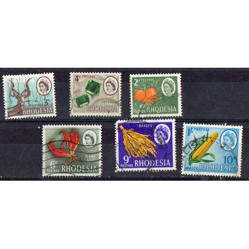 Rhodésie ( Zimbabwe ) Timbres Divers