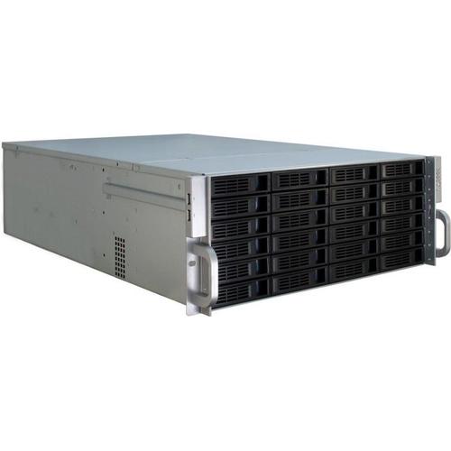 Inter-Tech IPC 4U-4424 - Montable sur rack - 4U - ATX étendu - pas d'alimentation (ATX12V / EPS12V) - USB