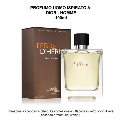 Profumo Equivalente A Terre D'hermes Di Hermes Da 100ml - Profumo Uomo 
