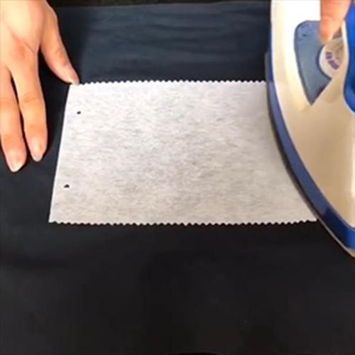 1 piece Tissu Entoilage Adhésif Tissu Thermocollant Couture Confortable  Facile à Repasser 1 mètre