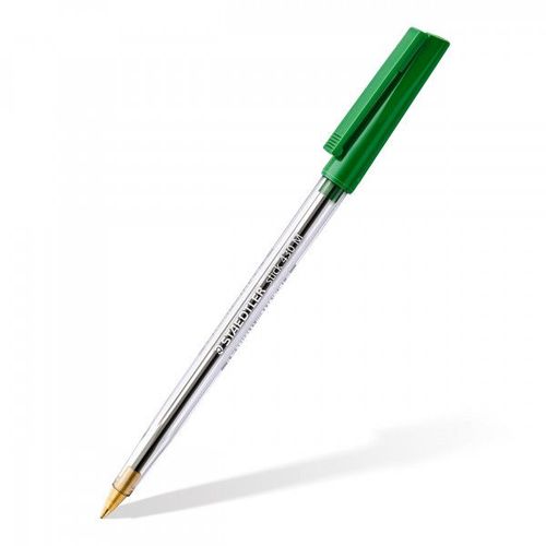 Stylo À Bille - Vert - Pointe Médium - Staedtler