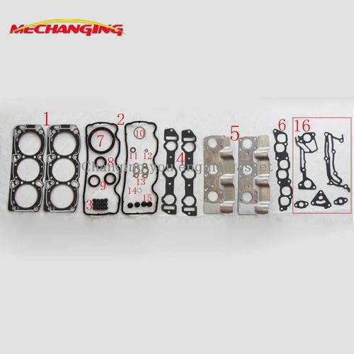 Joint De Tête De Moteur 12v Pour Mitsubishi Sigma Ou Pajero 4 3.0 V6 6g72, Jeu Complet De Pièces De Rechange Automobiles, Md997517 "Nipseyteko"
