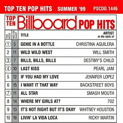 Sing The Hits Of Top Ten Billboard Pop Hits Summer '99 (Karaoke)