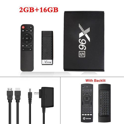 2G16G rétro-éclairé MX3 - Boîtier smart pour tv et wifi, android 9.0, amlogic S905Y2, ram 4 go, récepteur dongle bâton avec ports usb, lecteur multimédia, bt4.2, 60fps, 4 k, 2.4G/5.8 G, ddr 3