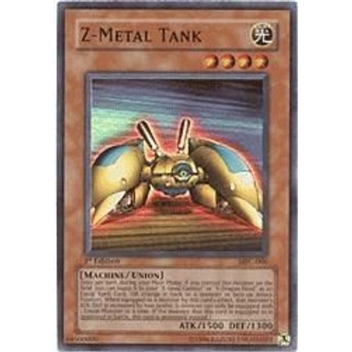 Z - Metal Tank - Rare - Mfc-006 - Vf