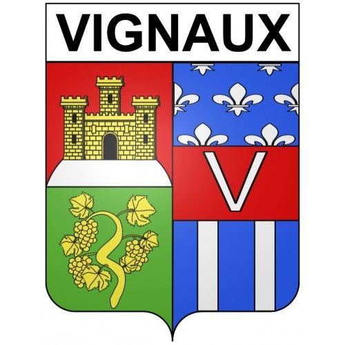 Vignaux 31 Ville Stickers Blason Autocollant Adhésif - 4 Cm