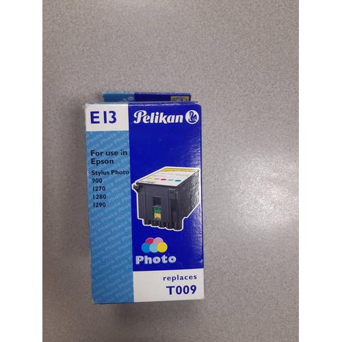 E13 REPLACES T009 INK Cartridge