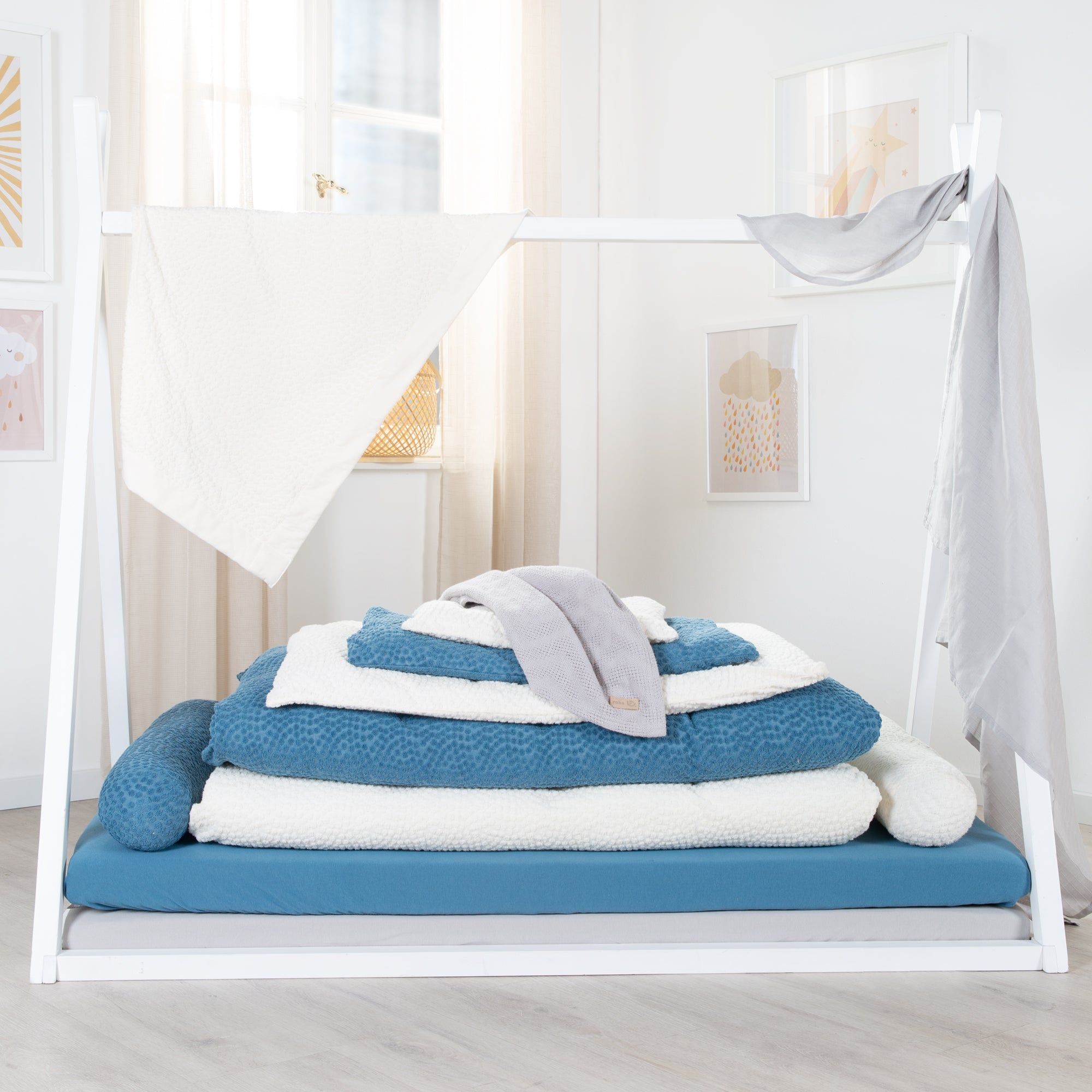 Roba Serpent De Lit Bb 170 Cm Seashells - Traversin En Cot... - 6