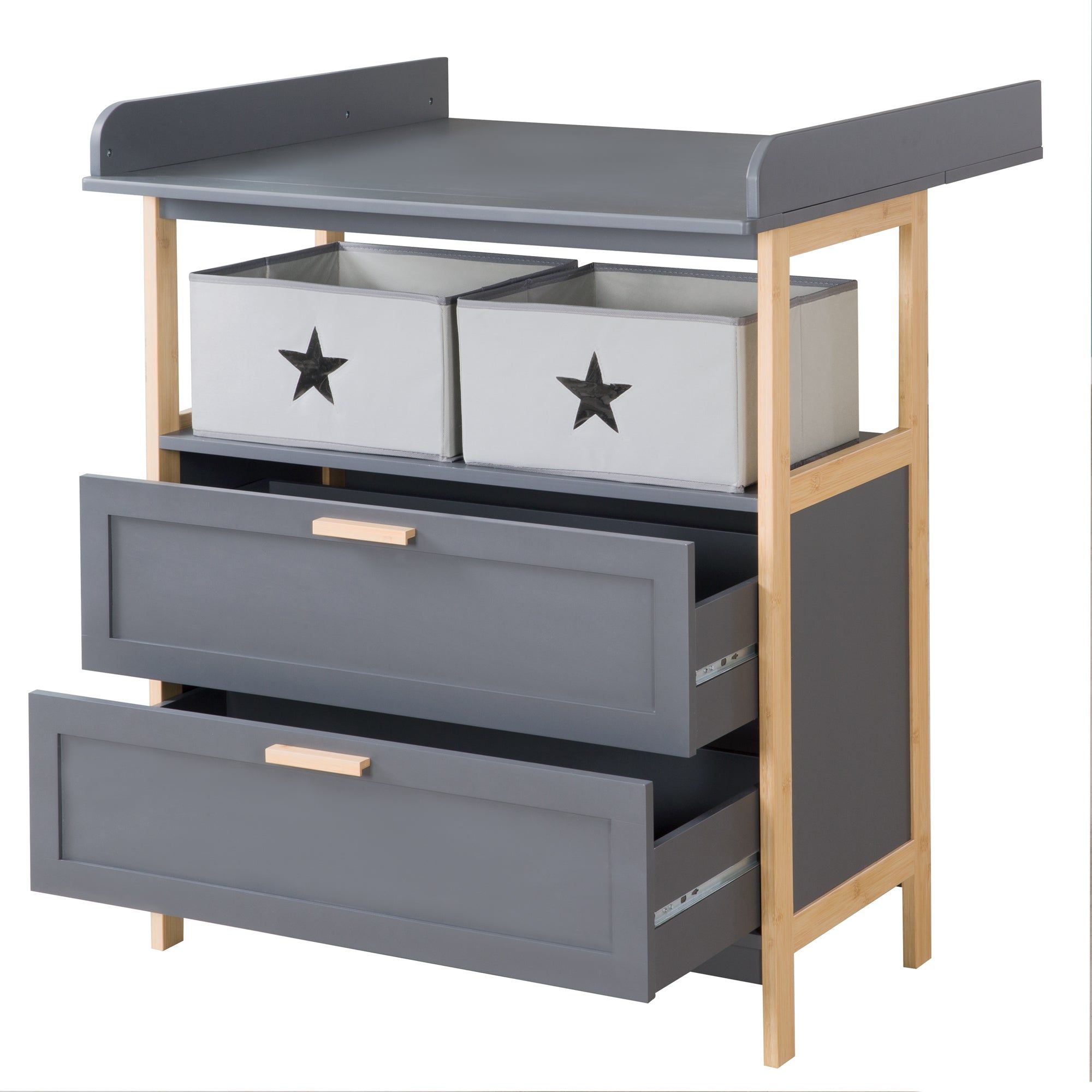 Commode  Langer Roba - Berlin - 2 Tiroirs + 2 Botes De Ran... - 3