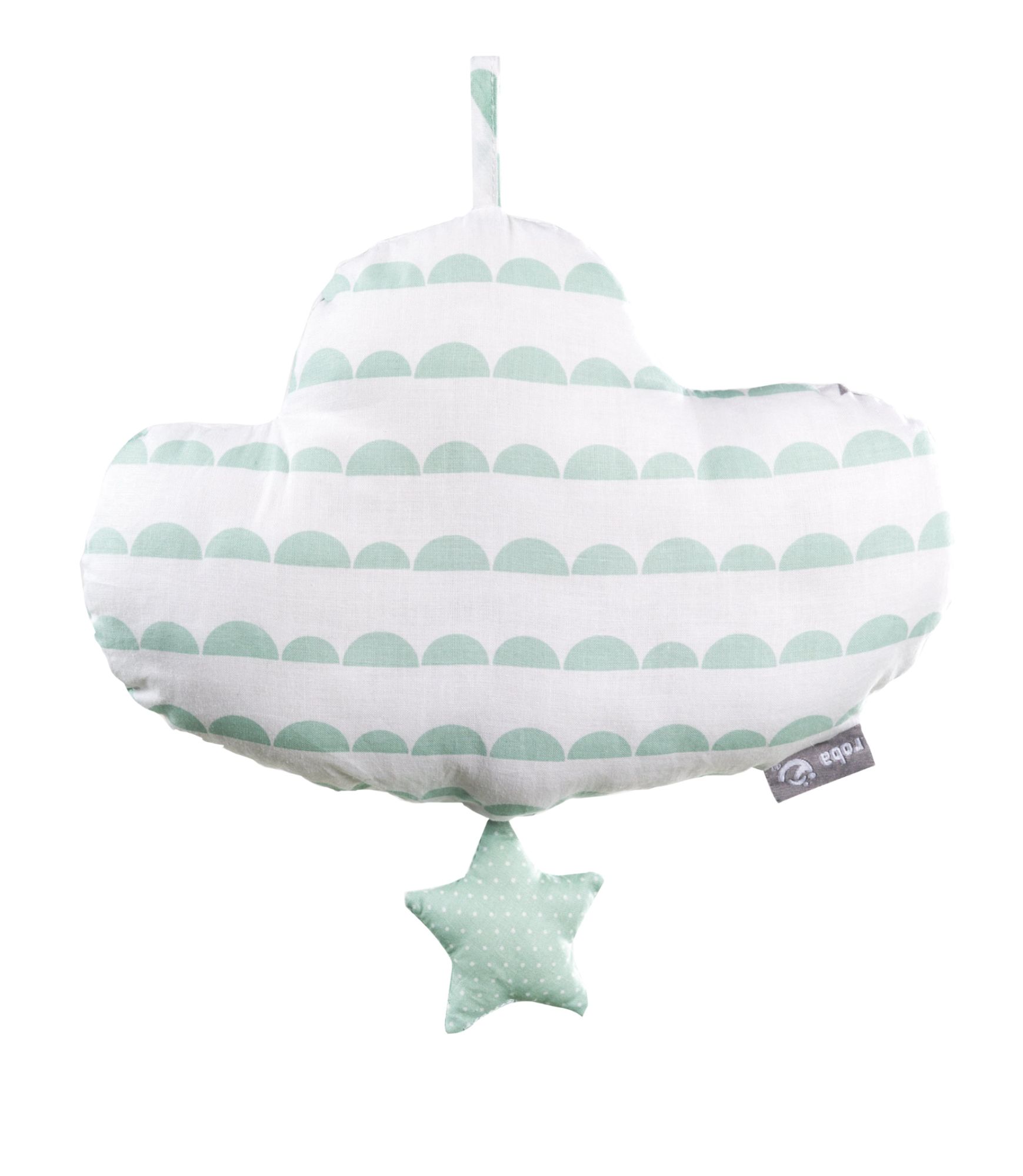 Bo�te � Musique Roba Happy Cloud Nuage - Lavable - Taupe/Men...