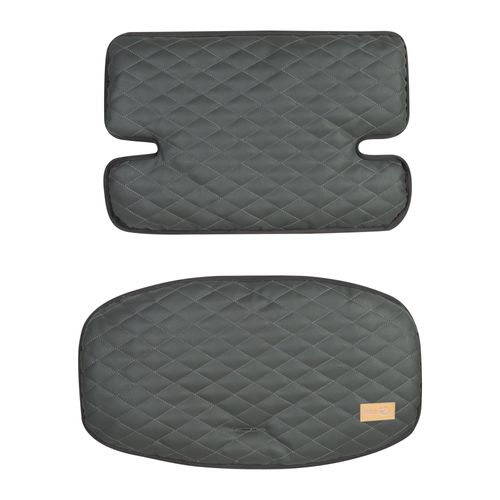 Coussin De Chaise Haute Roba - Design Graphite Matelassé - Pour Toutes Les Chaises Sit Up - Anthracite