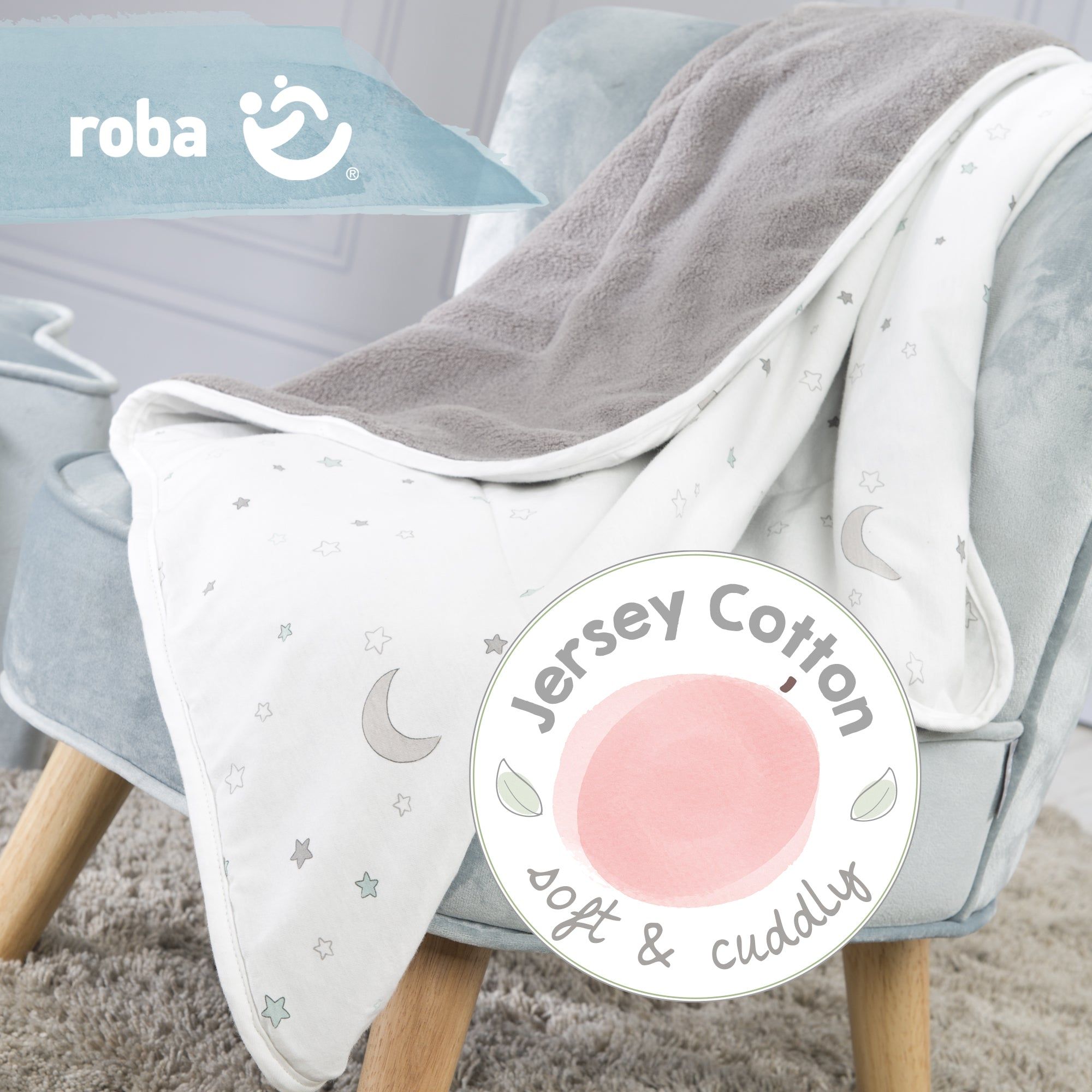 Roba Couverture Bb 'Sternenzauber'  Double Face - Imprim... - 6