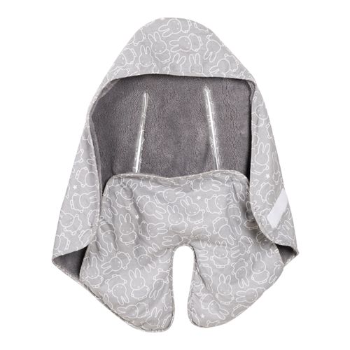 Couverture Enveloppante Roba Miffy® Pour Sièges Auto Et Poussettes - Gris