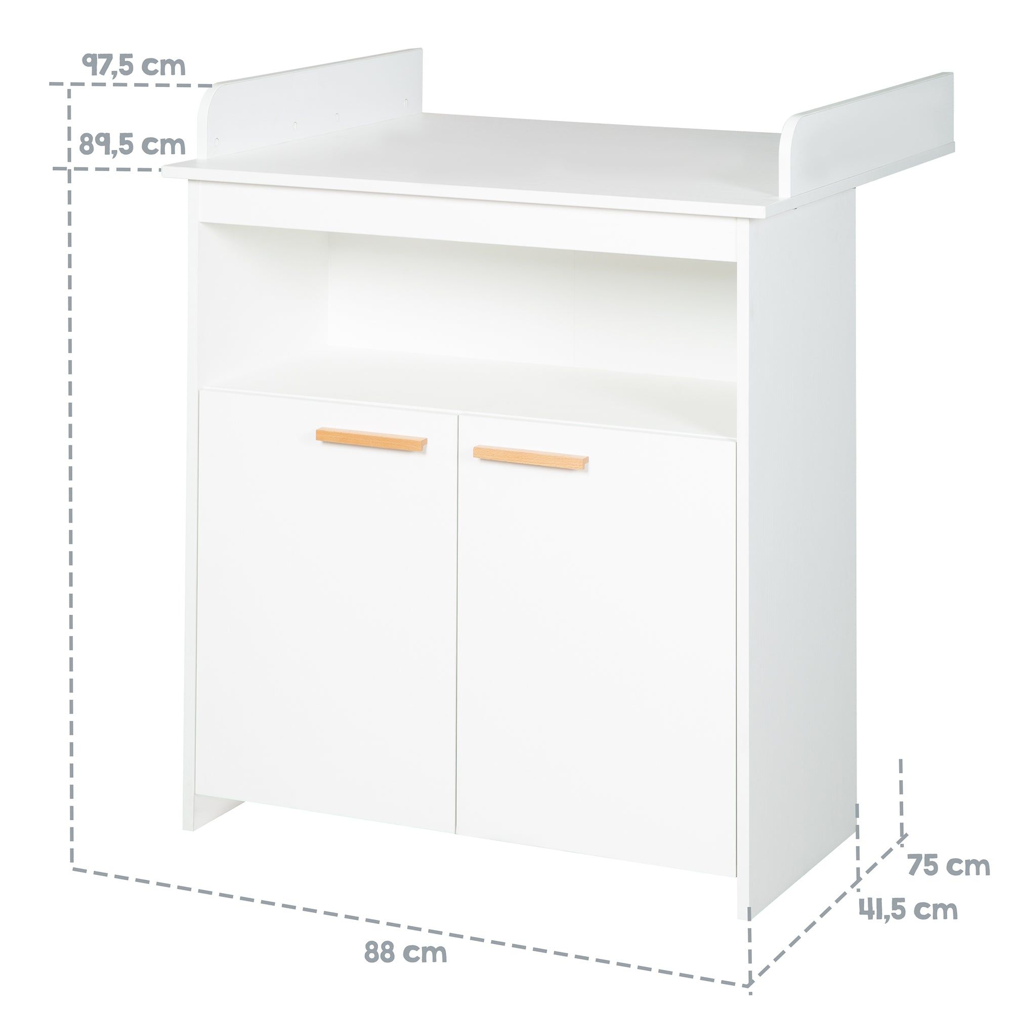 Commode  Langer Bb Roba Anton - 2 Portes - Compartiment O... - 5