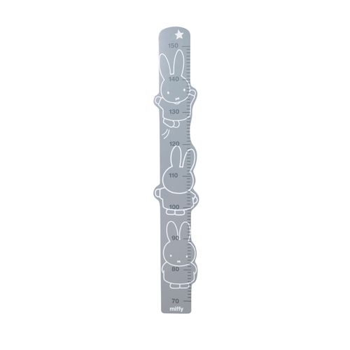 Toise Murale Roba - Miffy® - Motif Lapin - 70 À 150 Cm - Gris/Blanc