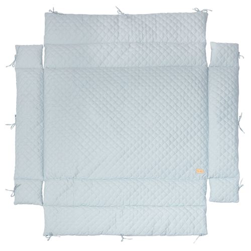 Tapis De Parc Bébé Roba Style - Bleu Clair - Doux Et Hydrofuge