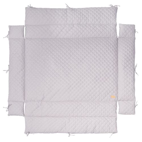 Tapis De Parc Bébé - Roba Style - Gris Argenté - Doux Et Hydrofuge