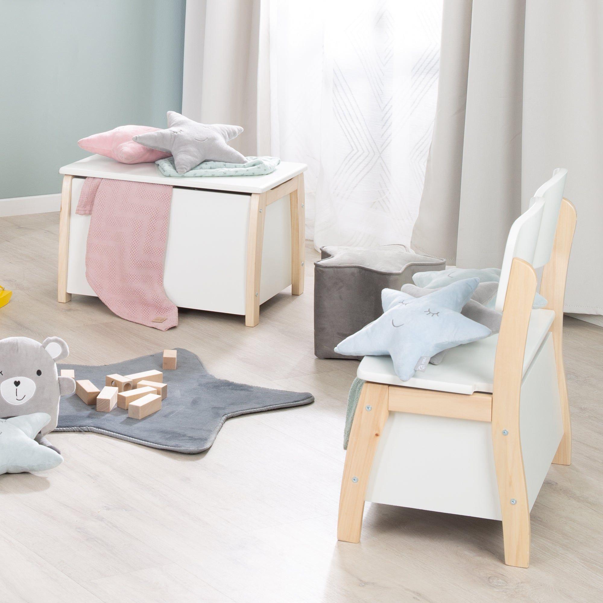 Banc Coffre  Jouets Pour Enfant En Bois - Roba - Fermeture ... - 5