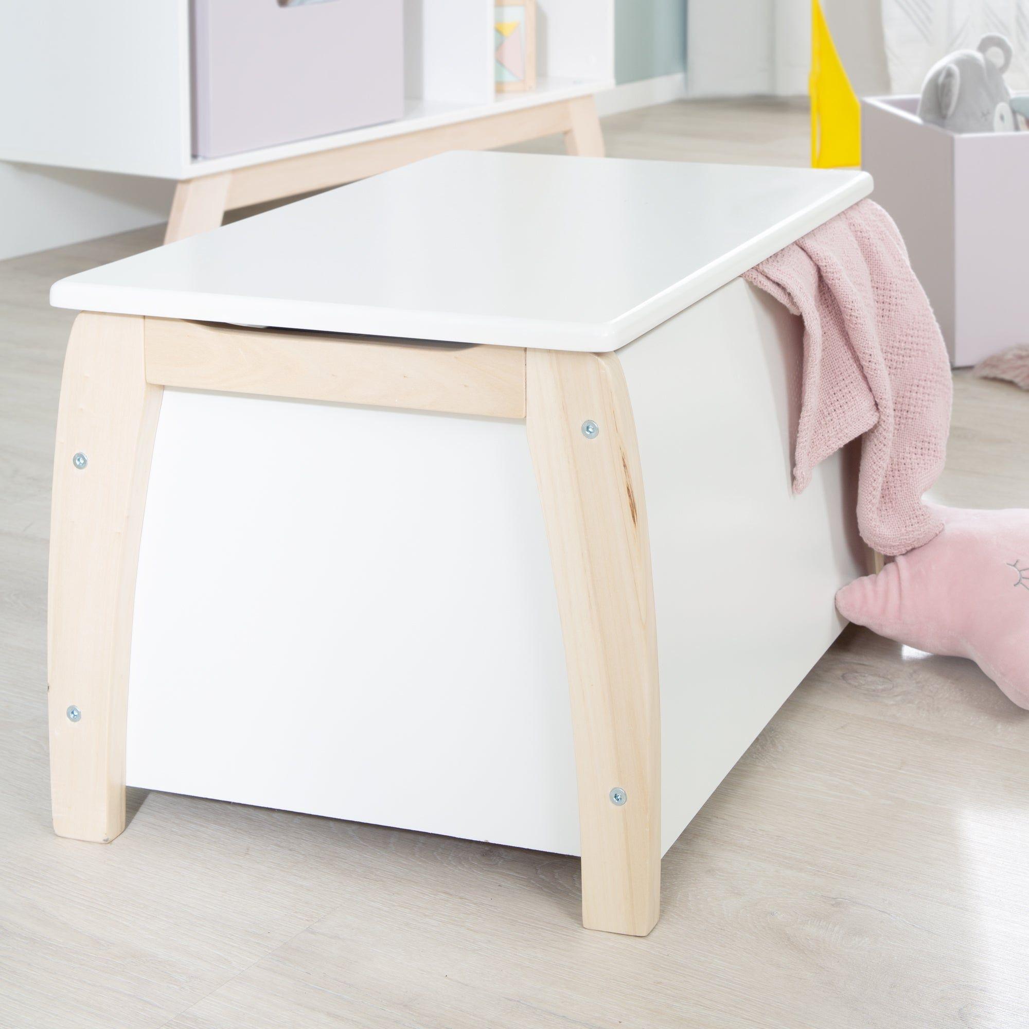 Banc Coffre  Jouets Pour Enfant En Bois - Roba - Fermeture ... - 6